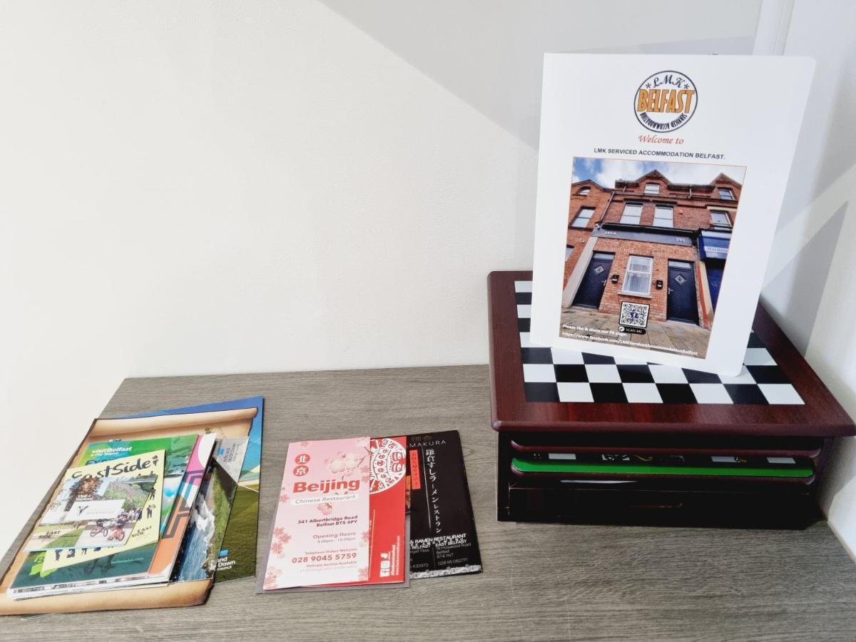 Lmk, Spacious 1 Bedroom Ground Floor Apartment, Ev Charger, Free Parking Wi-Fi, Great Location Belfast Ngoại thất bức ảnh